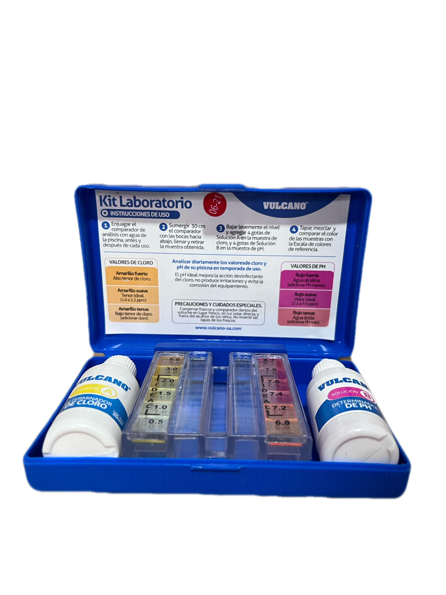 Tester Kit Ph y Cloro
