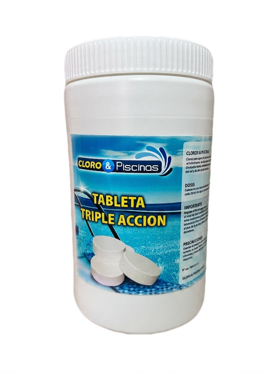 Cloro Tabletas Triple Acción